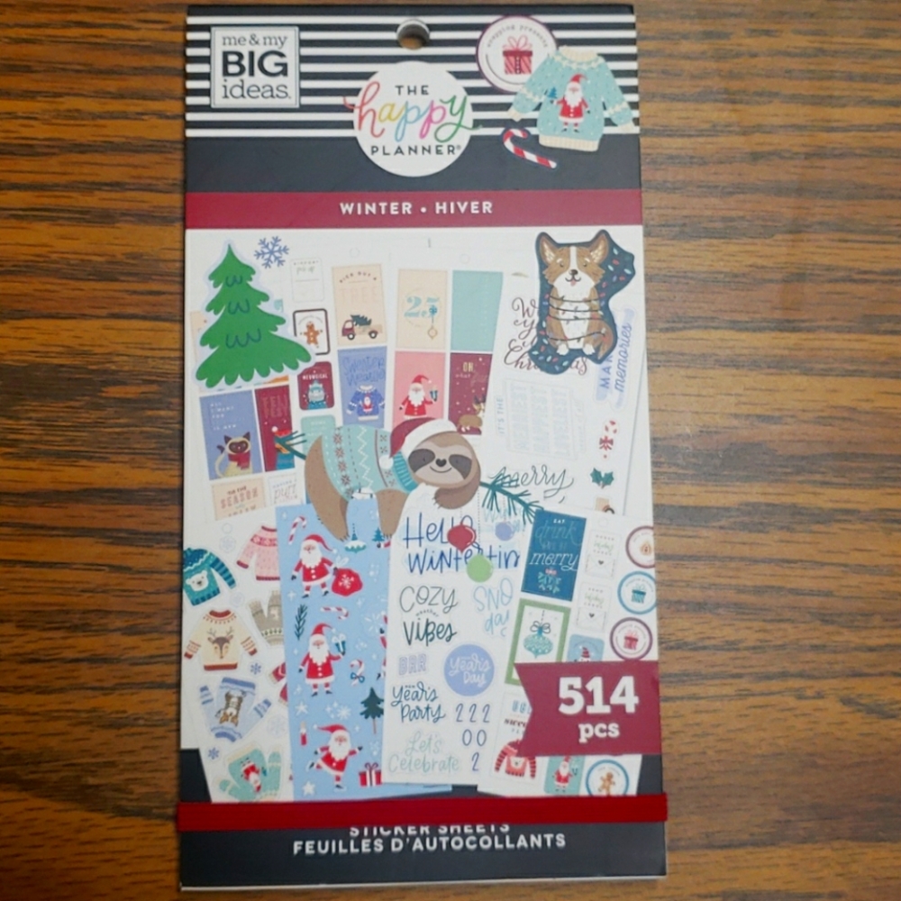 The Happy Planner- Winter-Hiver -Brand New